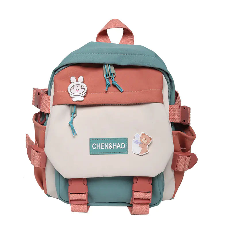 Korean Style Multi-Pocket Backpack for Students