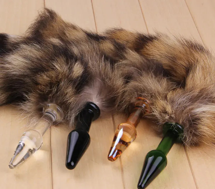 Fox Tail Glass Anal Plug - Sensual Pleasure Toy
