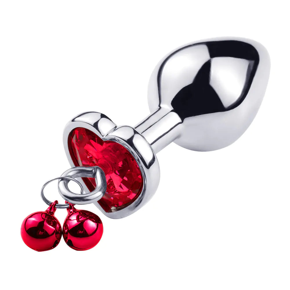 Metallic Bell Anal Plug for Adult Play (Unique Toy)