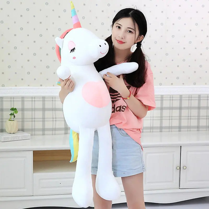 Cute Unicorn Plush Toy Pillow for Girls (Large)