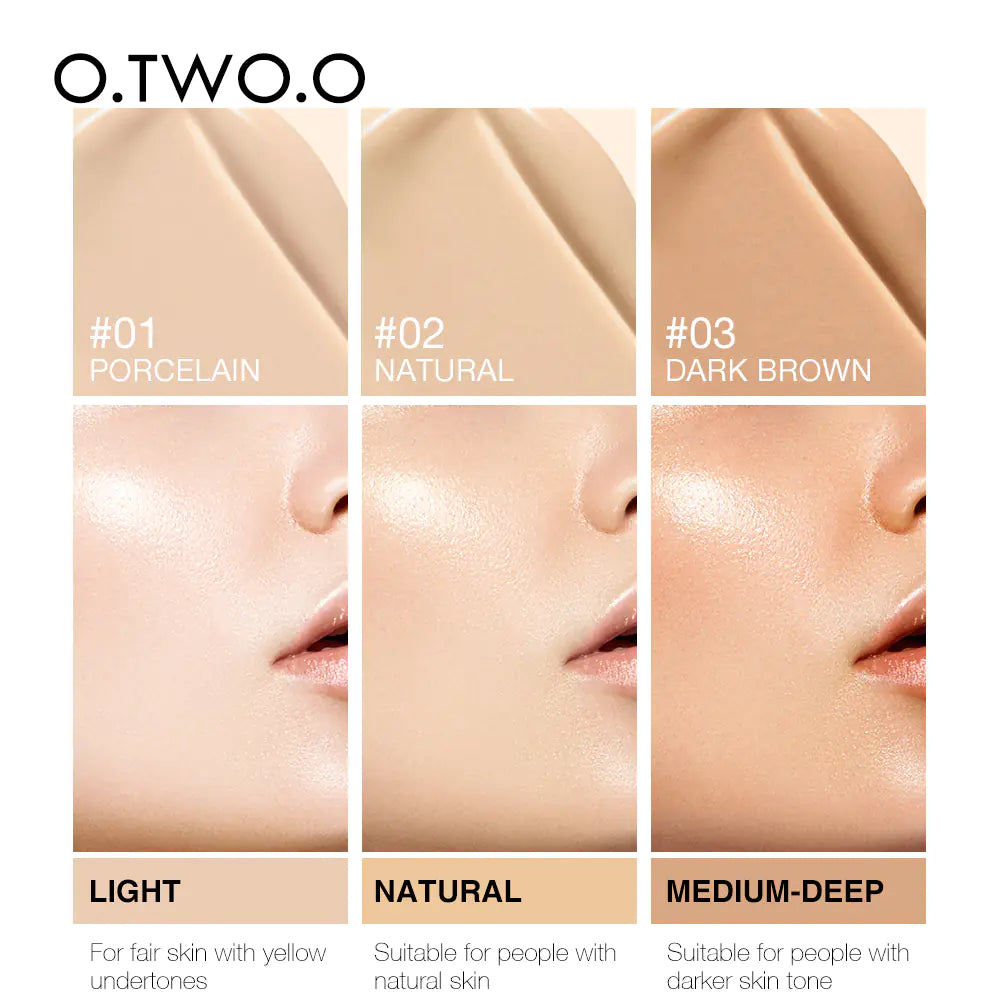 O.TWO.O Natural Brightening Dropper Liquid Foundation