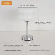 Modern USB Table Lamp: Nordic Minimalist Design