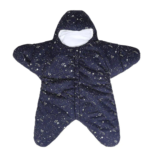 Starfish Baby Sleeping Bag Blanket for Winter Warmth