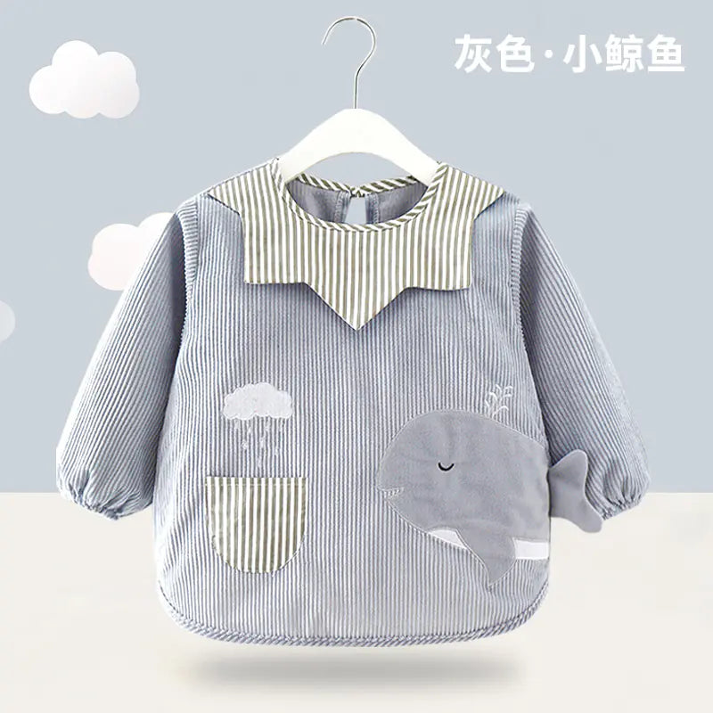 Waterproof Full-Sleeve Bib for Kids and Babies