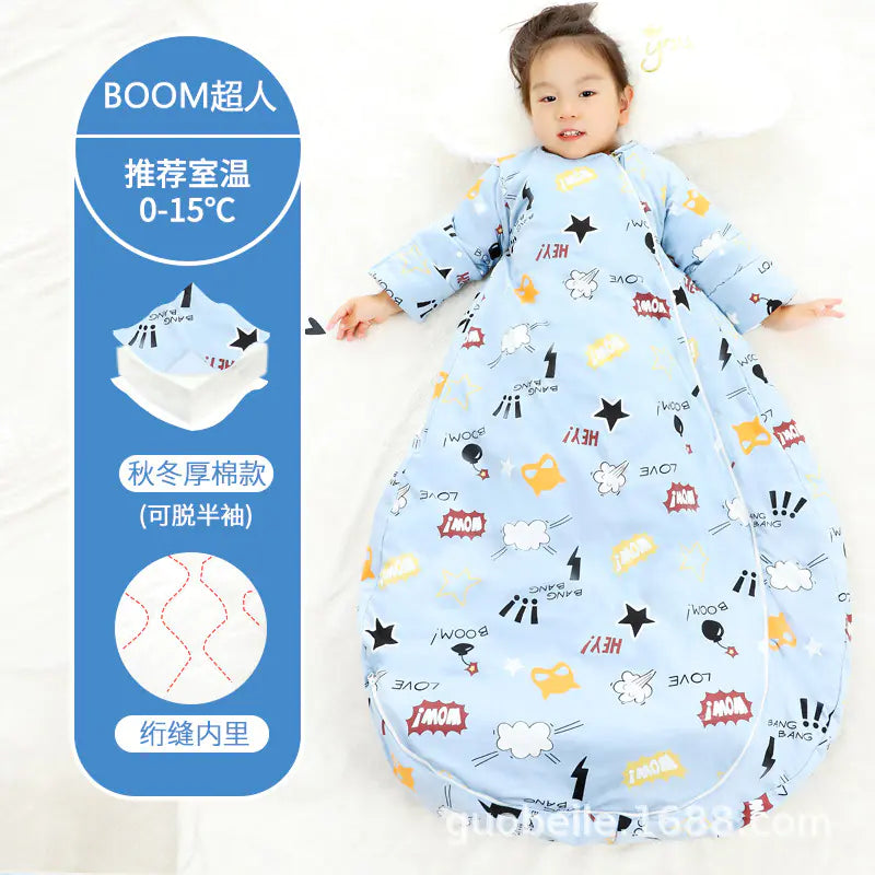 Thick Baby Sleeping Bag for All Seasons (Newborn)