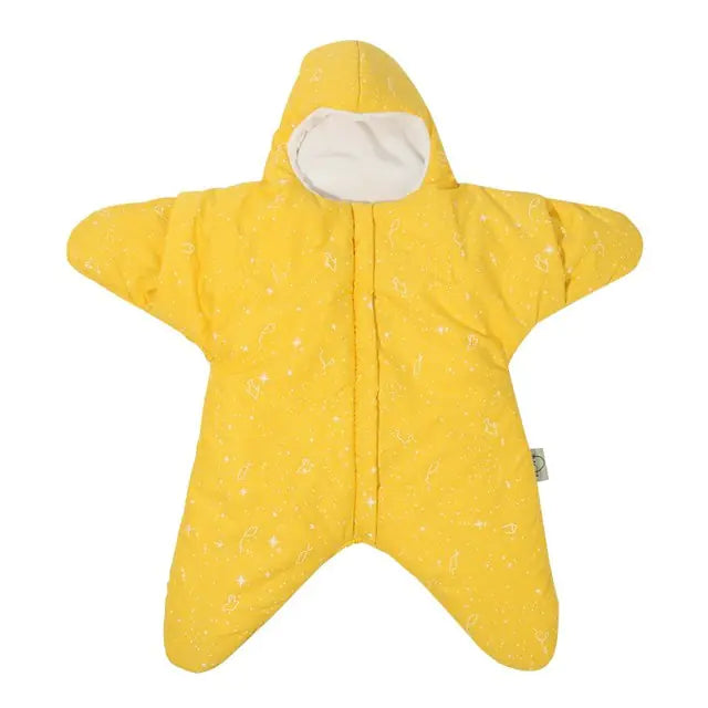 Starfish Baby Sleeping Bag Blanket for Winter Warmth