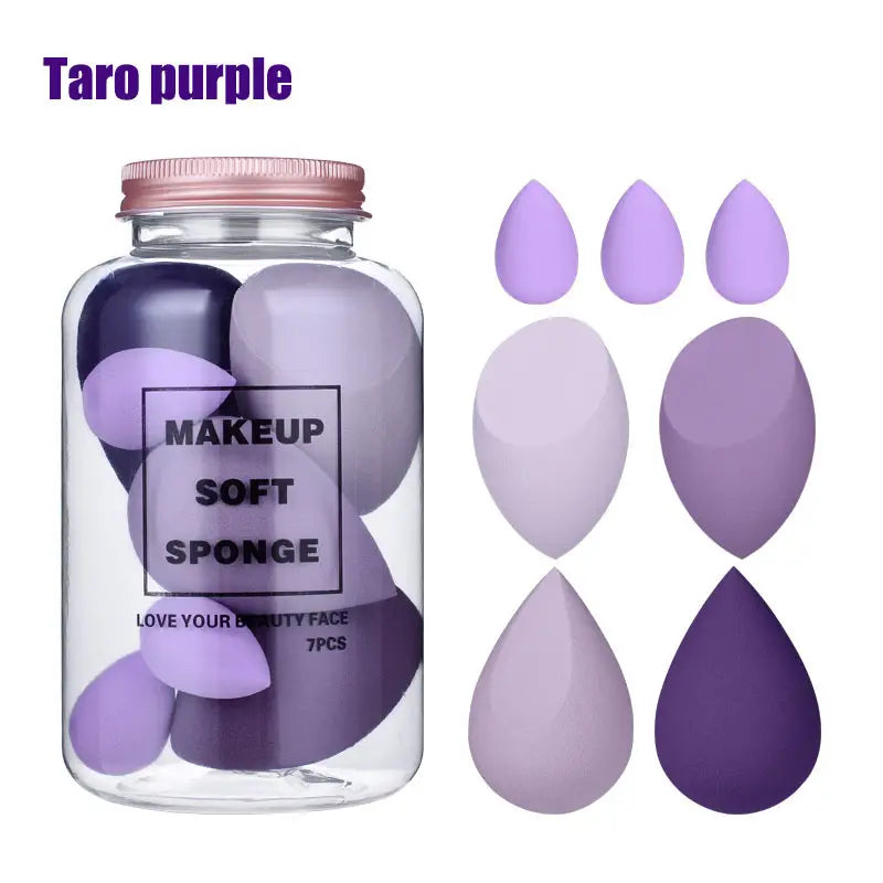 7pcs Makeup Sponge Set for Foundation and Concealer