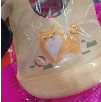 Waterproof Silicone Bib for Baby Feeding