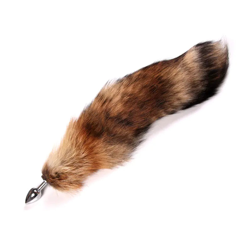 Fox Tail Anal Plug - Metal Pleasure Toy