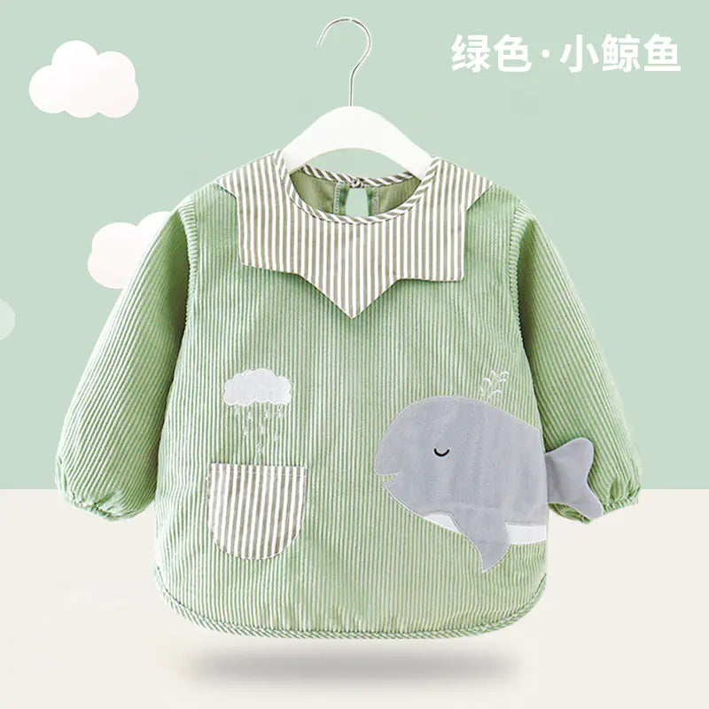 Waterproof Full-Sleeve Bib for Kids and Babies