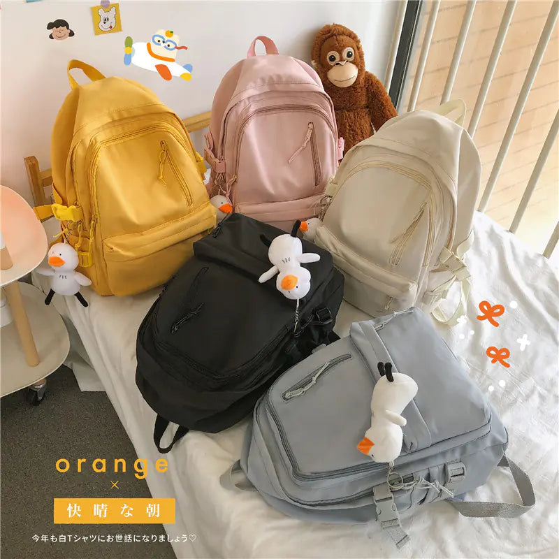 Korean Style Casual Multi-Purpose Backpack for Students