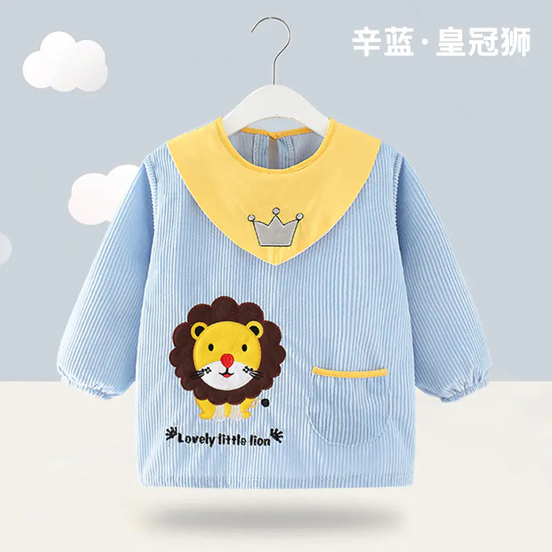 Waterproof Full-Sleeve Bib for Kids and Babies