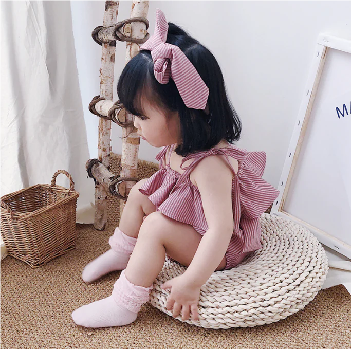 Newborn Summer Baby Jumpsuit for Girls