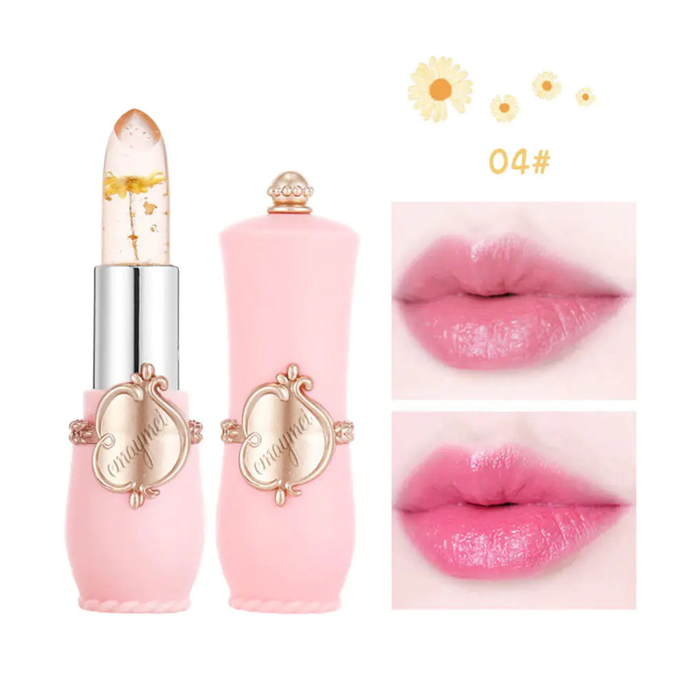 Flower Jelly Waterproof Temperature Changing Lipstick