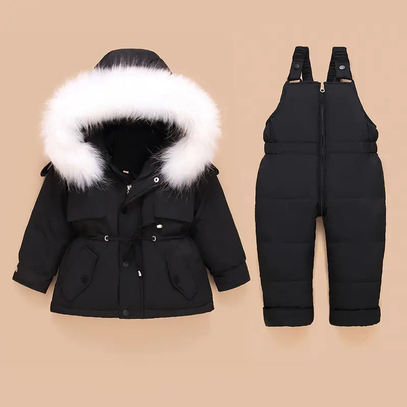 Children's Down Jacket Set for Boys and Girls