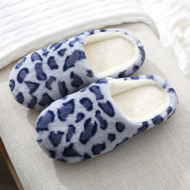 Warm Non-Slip Cotton Slippers for Women