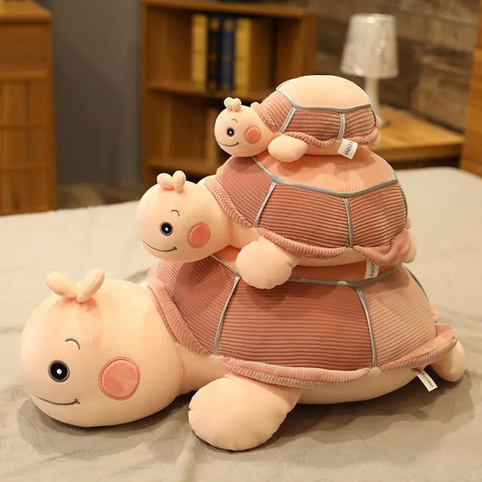 Cute Plush Turtle Toy - Soft Doll Pillow for Kids