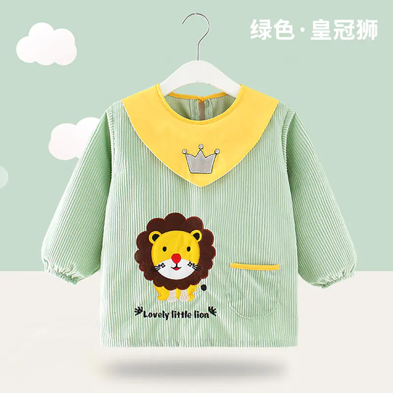Waterproof Full-Sleeve Bib for Kids and Babies