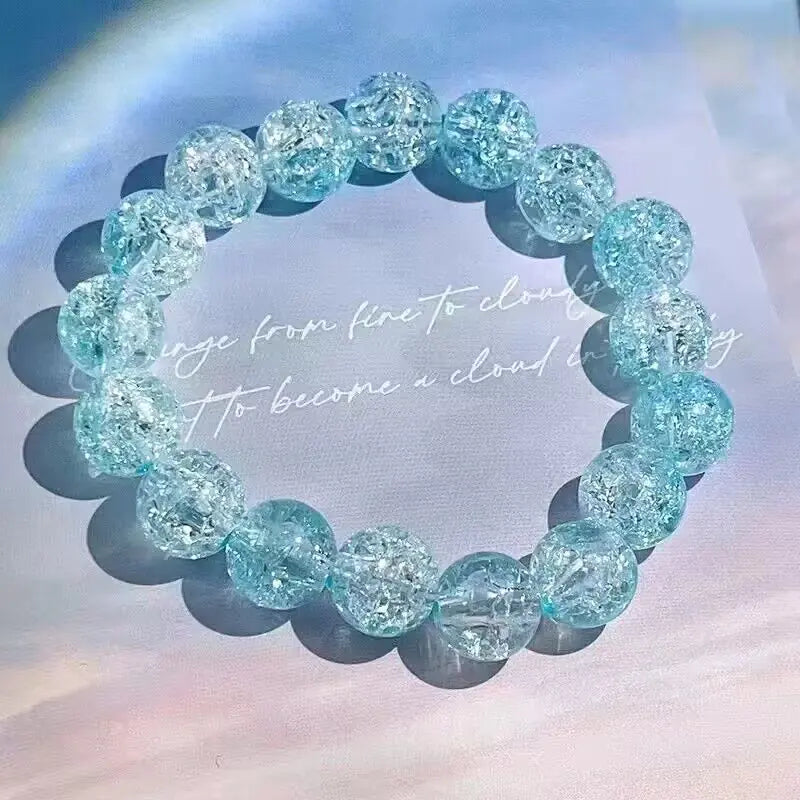 Sakura Glass Bead Bracelet for Women - Unique Design