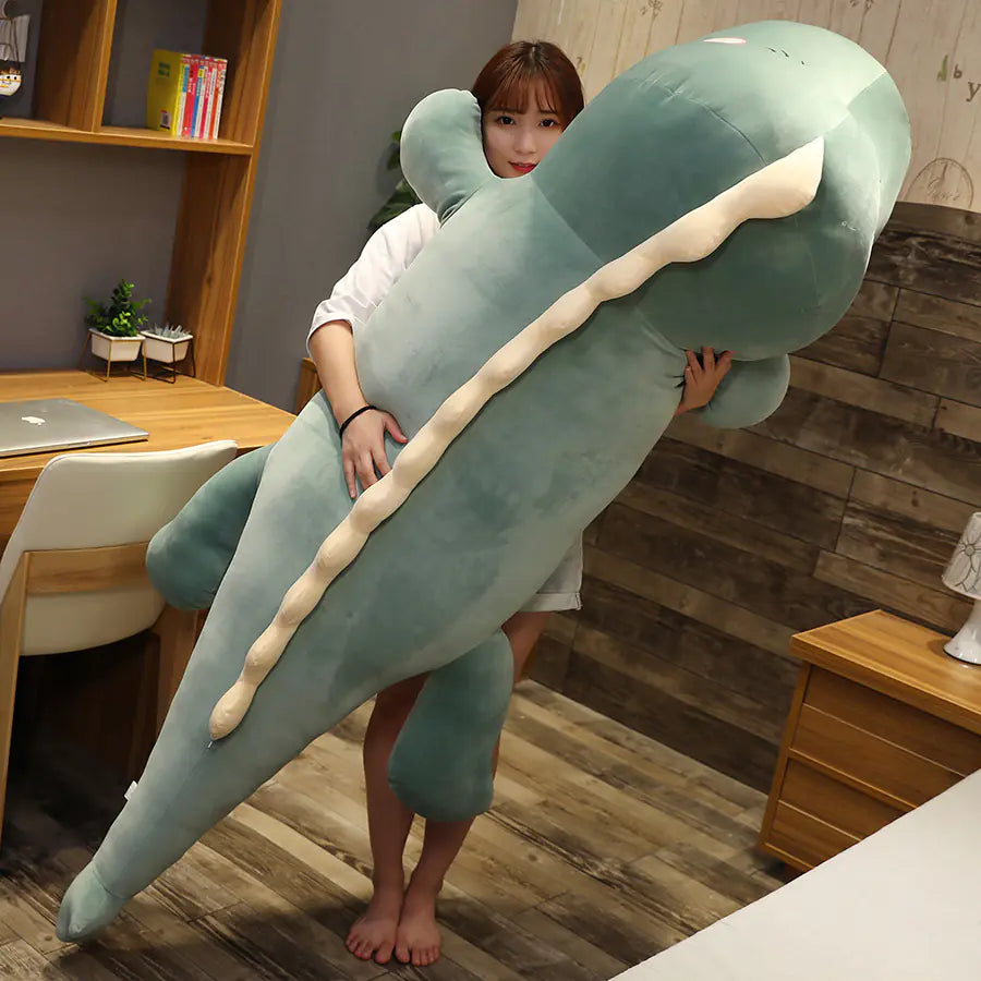 Cute Dinosaur Plush Toy Pillow for Sleeping (Large)