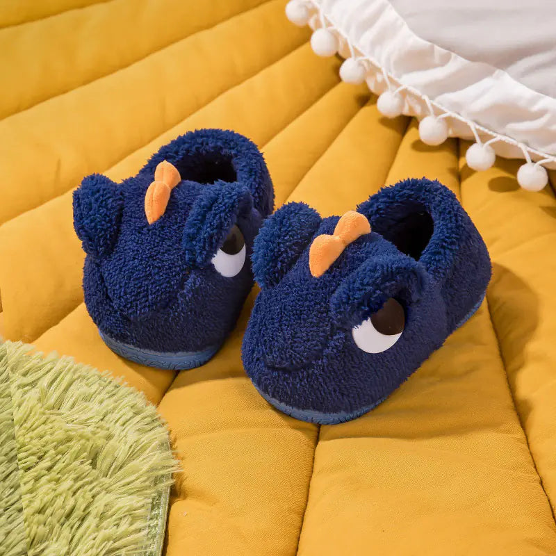 Warm Non-slip Dinosaur Cotton Slippers for Home