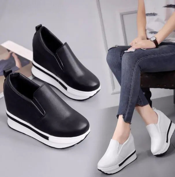 Casual Platform Wedge Sneakers for Easy Wear