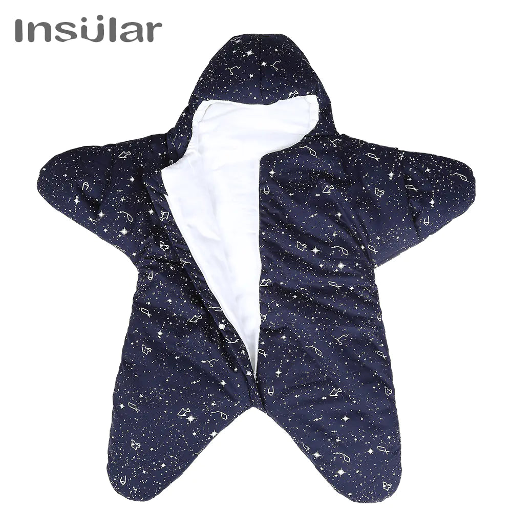 Starfish Baby Sleeping Bag Blanket for Winter Warmth