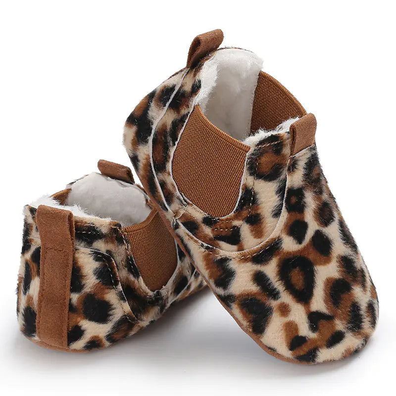 Winter Soft Sole Non-Slip Baby Shoes for 0-1 Year Olds