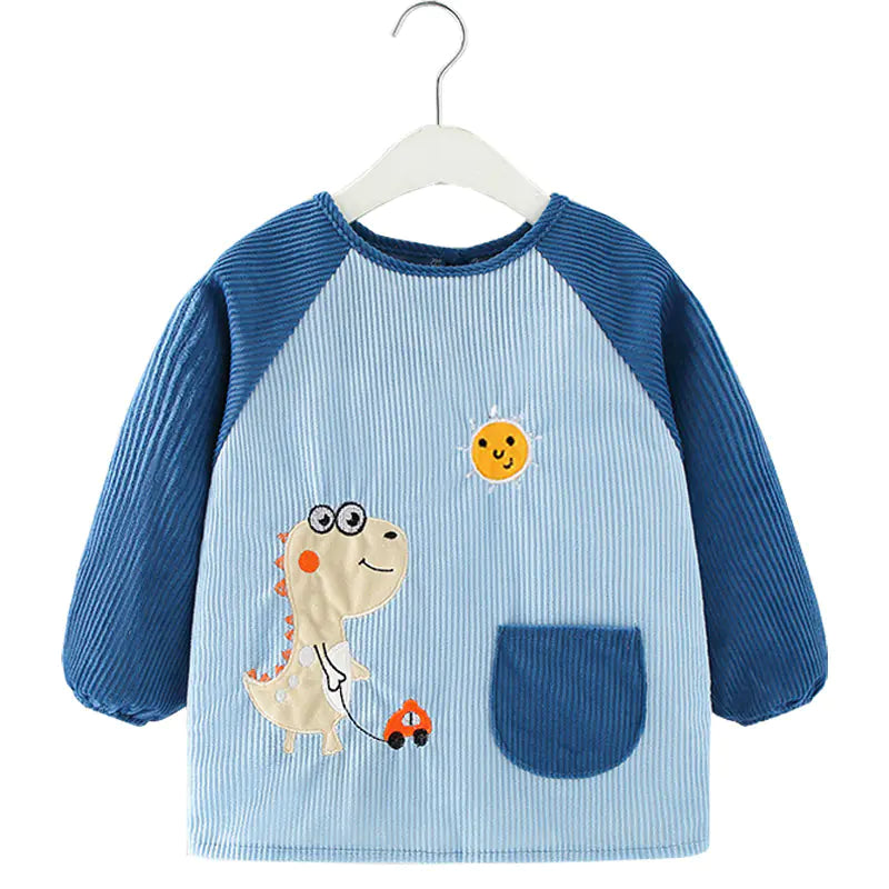 Waterproof Full-Sleeve Bib for Kids and Babies