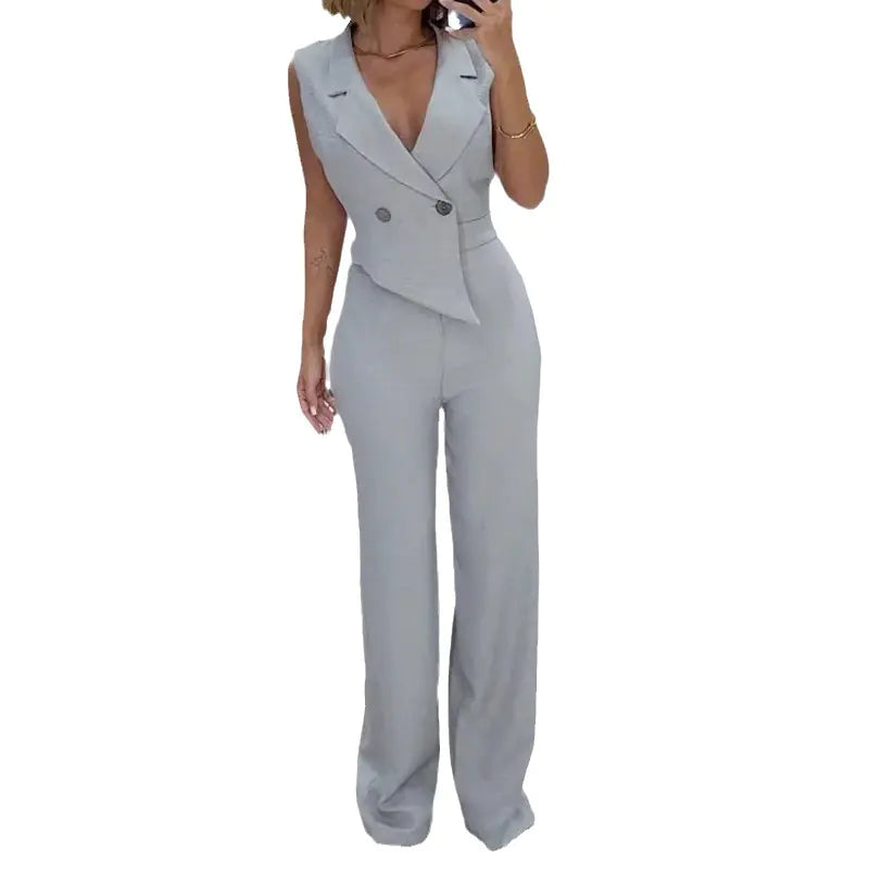 2023 Women's Elegant Loose Jumpsuit Summer Collection