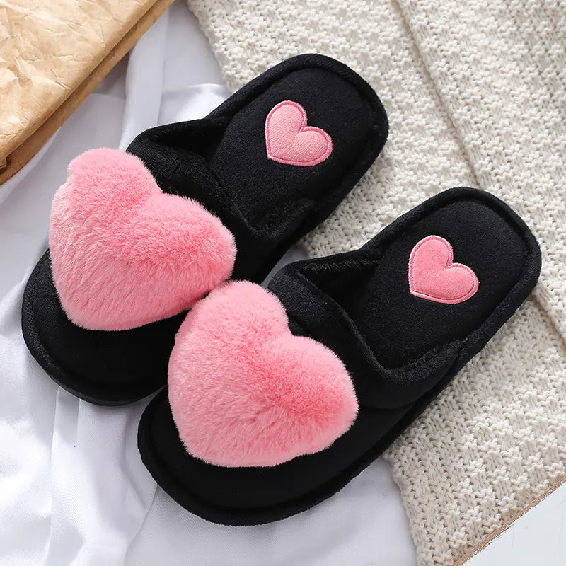Warm Non-Slip Cotton Slippers for Women