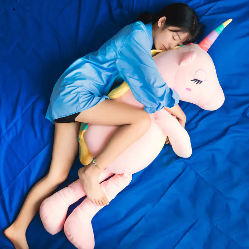 Cute Unicorn Plush Toy Pillow for Girls (Large)
