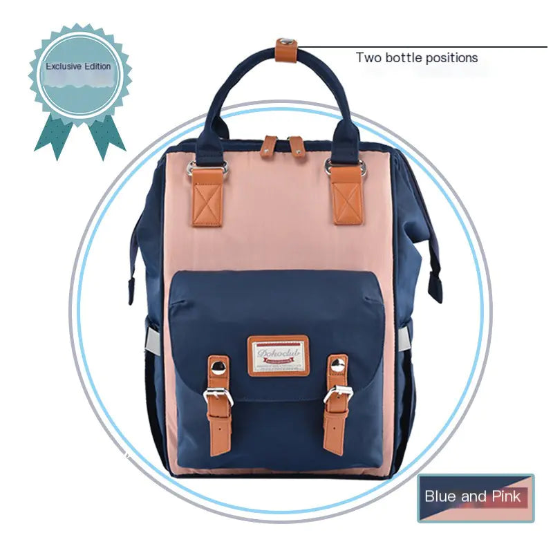 Large Capacity Multi-functional Waterproof Diaper Bag