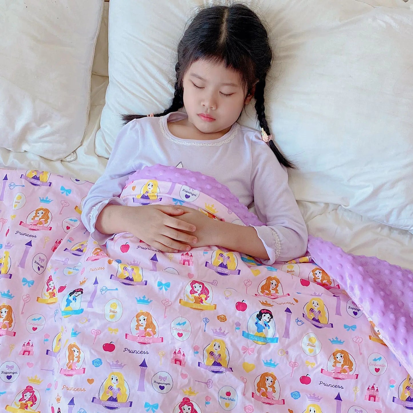 Thick Cartoon Baby Blanket for Warmth & Breathability
