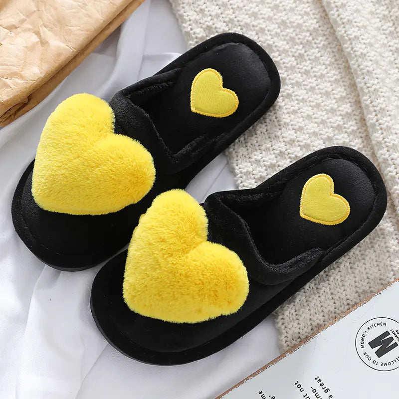 Warm Non-Slip Cotton Slippers for Women