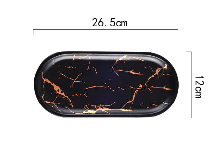 Nordic Style Fish Plate - Creative Ceramic Dish