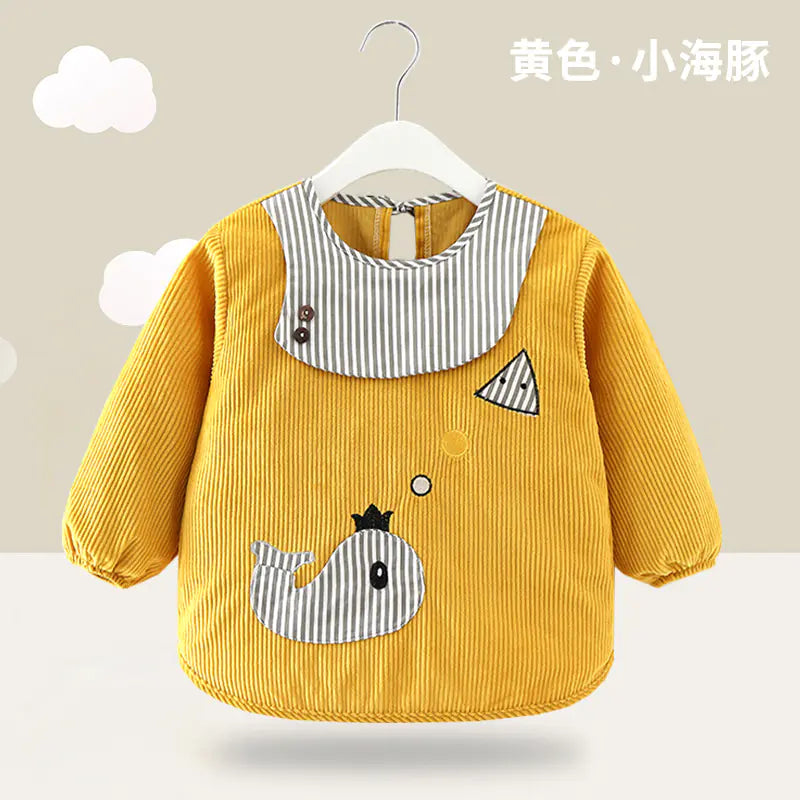 Waterproof Full-Sleeve Bib for Kids and Babies