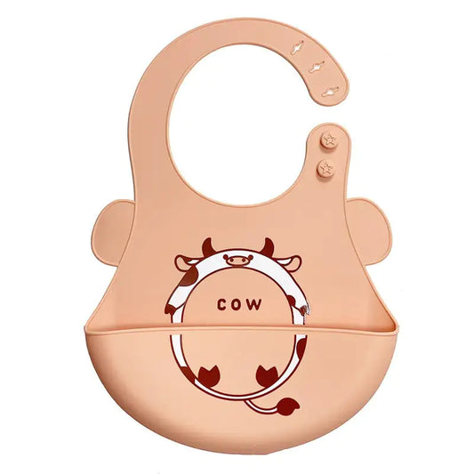 Waterproof Silicone Bib for Baby Feeding