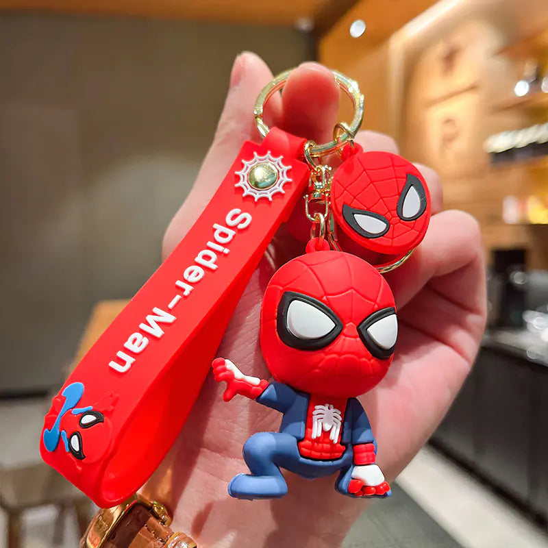 Spider-Man Hanging Keychain Figure for Couples Gift