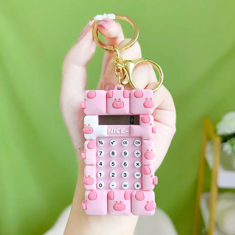 Cute Cartoon Animal Red Panda Maze Keychain Pendant