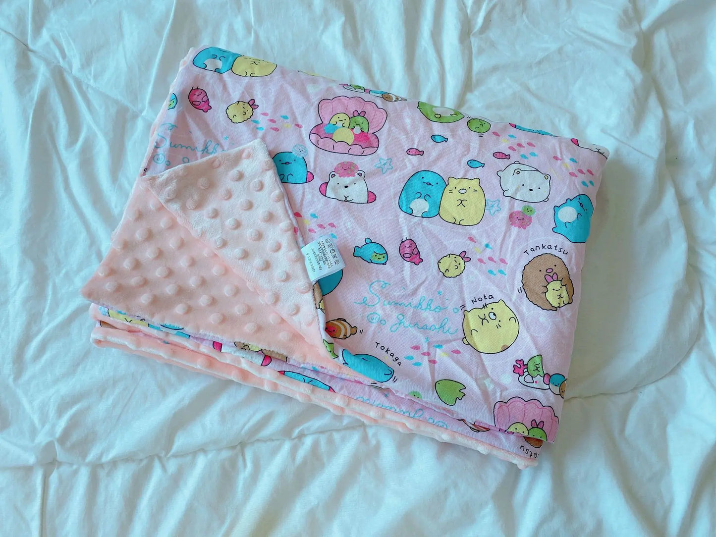 Thick Cartoon Baby Blanket for Warmth & Breathability