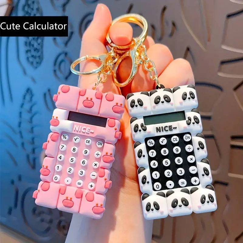 Cute Cartoon Animal Red Panda Maze Keychain Pendant