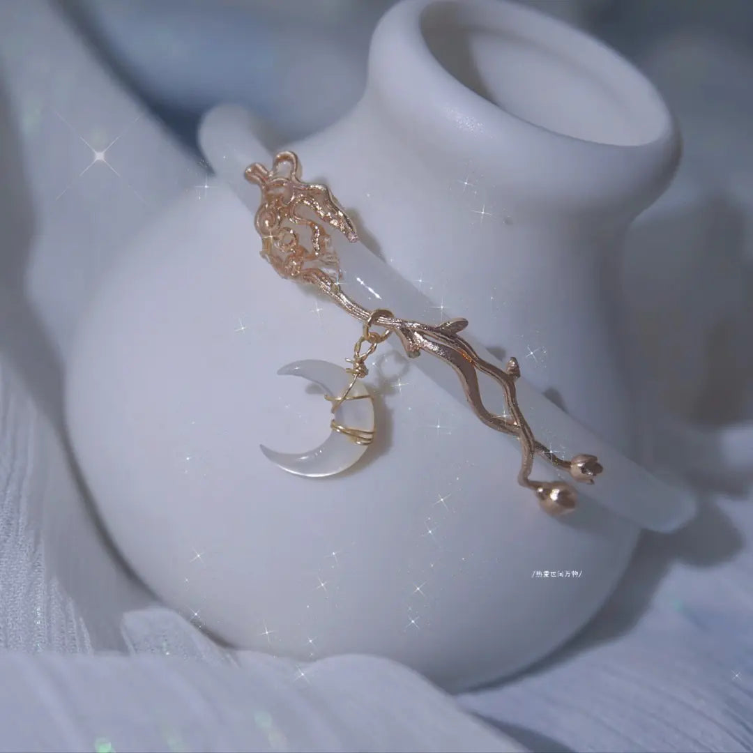 Vintage Women's Jade Glaze Fashion Bracelet