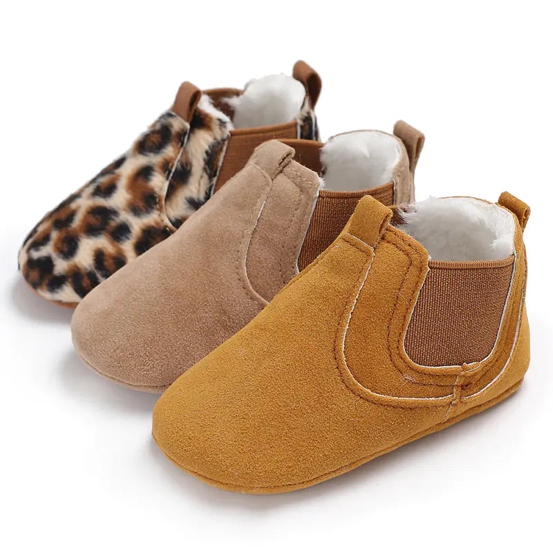 Winter Soft Sole Non-Slip Baby Shoes for 0-1 Year Olds