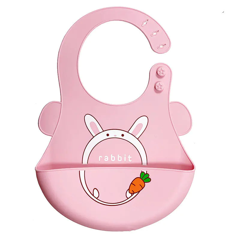 Waterproof Silicone Bib for Baby Feeding