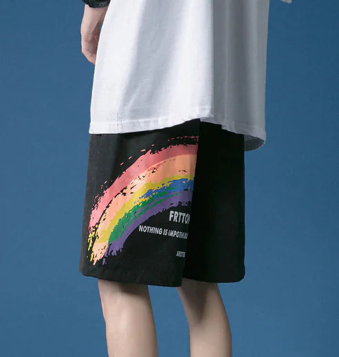 Men's Trendy Loose Thin Five-Point Casual Shorts