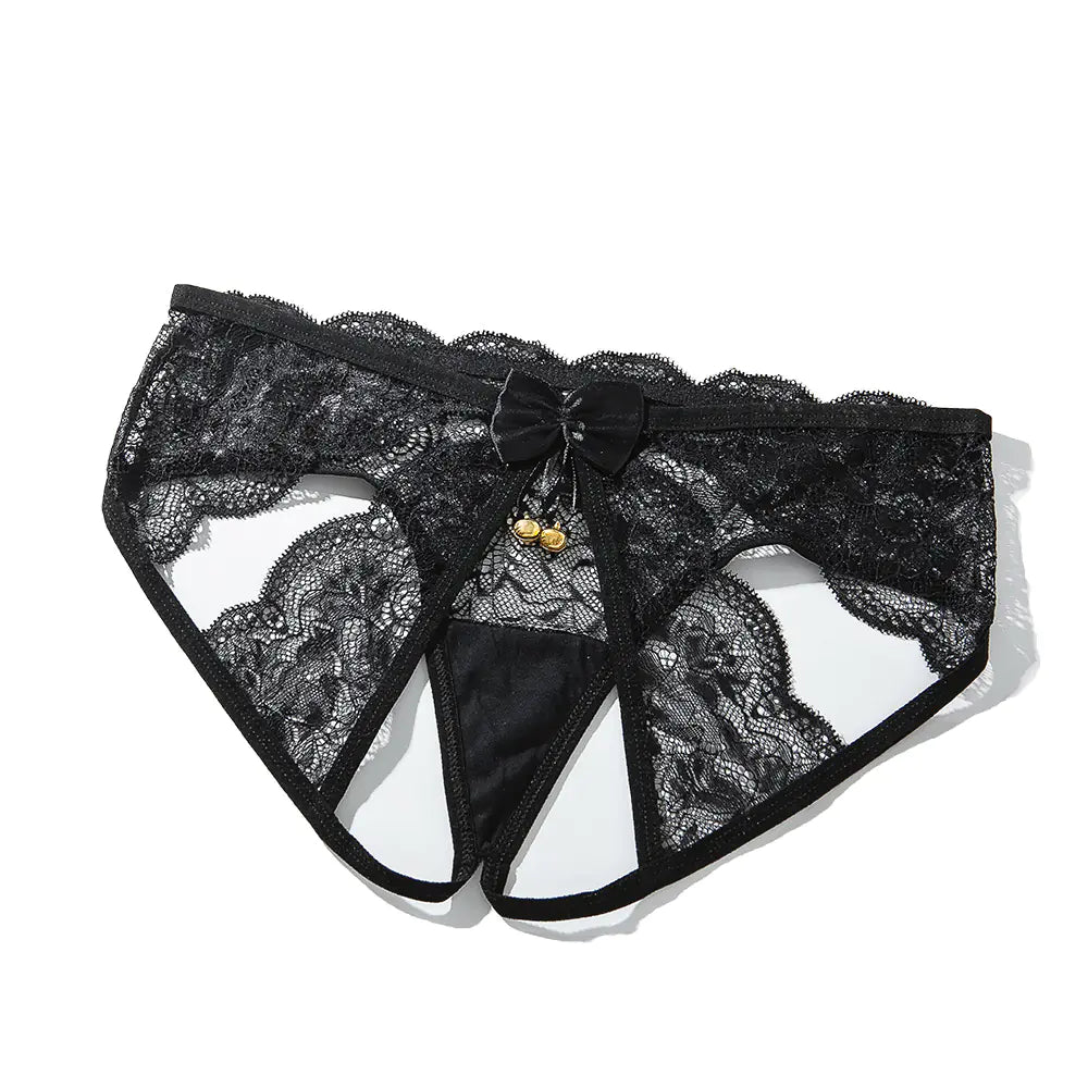 Lace Sexy Panties with Tempting Cutout Design (Plus Size)