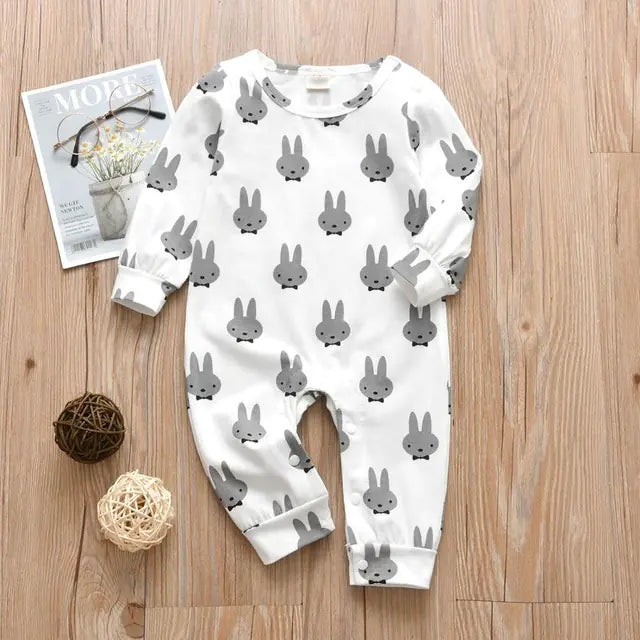 Newborn Baby Boys and Girls Romper Jumpsuit Outfit
