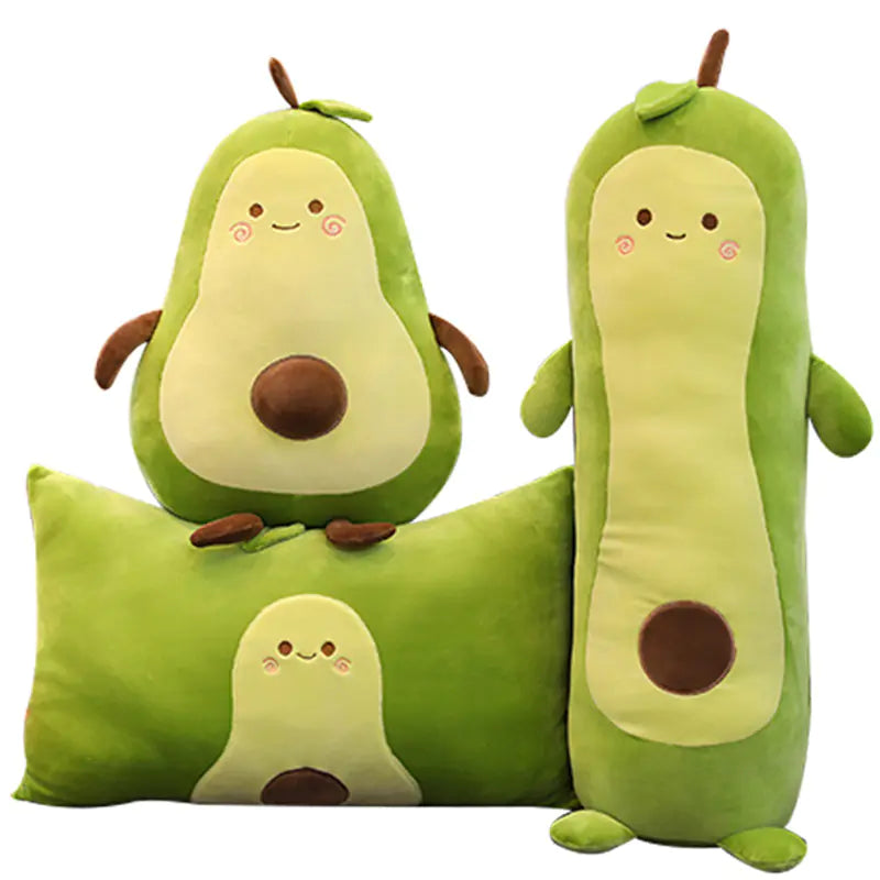 Avocado Plush Pillow, Trendy Doll Toy, Soft Stuffed Animal
