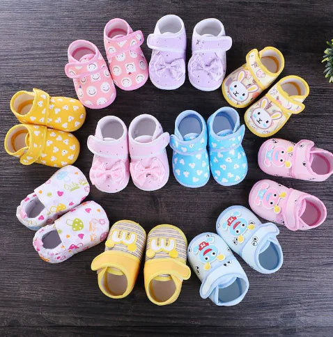 Baby Shoes for 0-1 Year Old - Soft Sole Walker Shoes